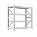 Heavy-Duty Garage Shelving Unit — 4-Tier Boltless Steel Rack | 2000 LBS Capacity | 79"W×24"D×79"H