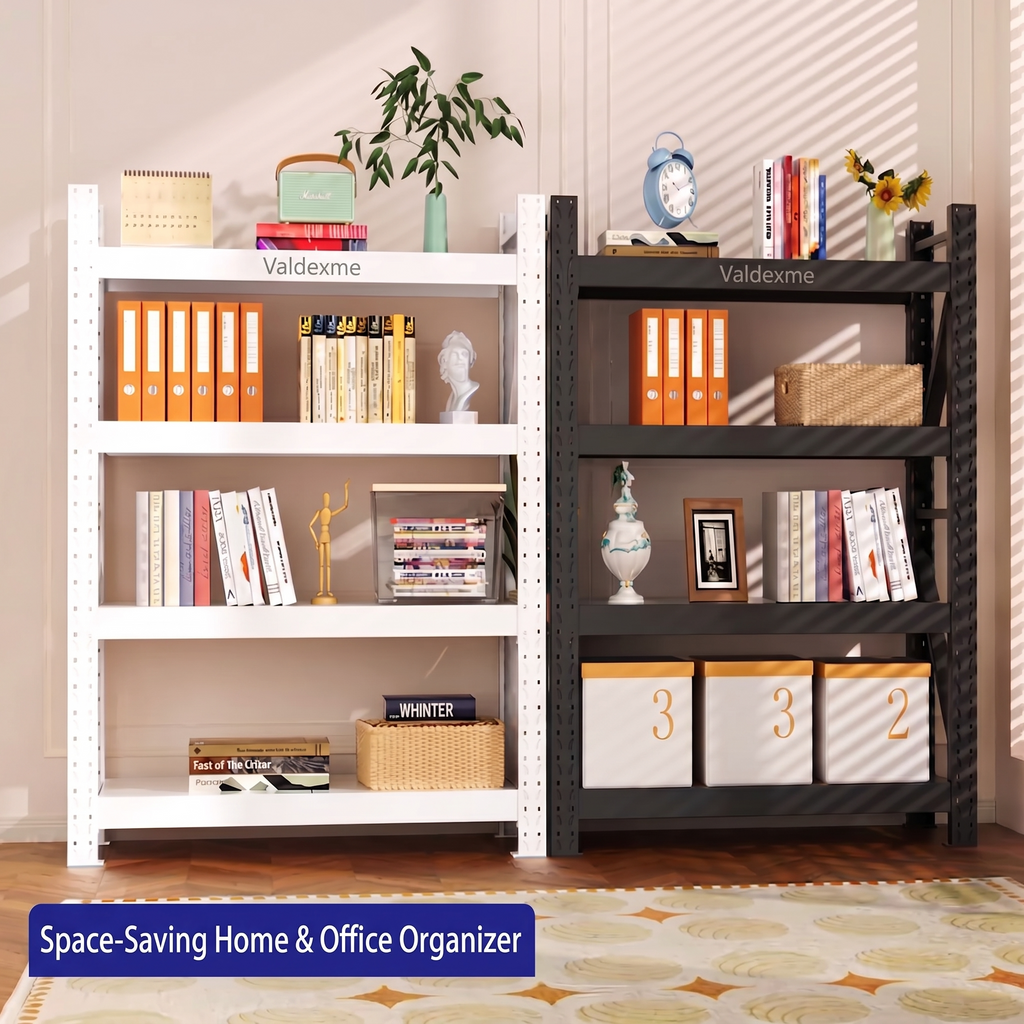 Valdexme  Heavy-Duty Garage Shelving Unit — 4-Tier Boltless Steel Rack | 6000 LBS Capacity | 79"W×24"D×79"H